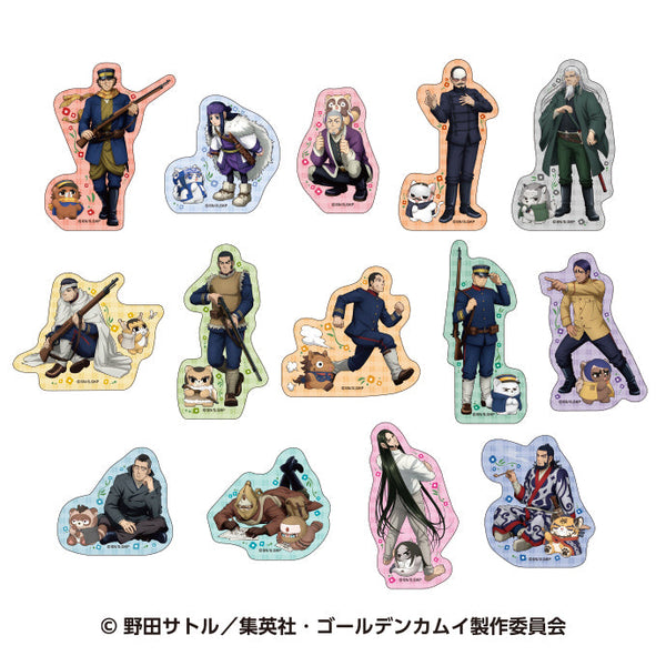 『ゴールデンカムイ×どうぶつフォーゼ』ダイカットステッカーコレクション【BOX】